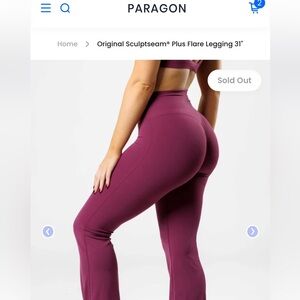 Paragon Purple Recstretch Leggings